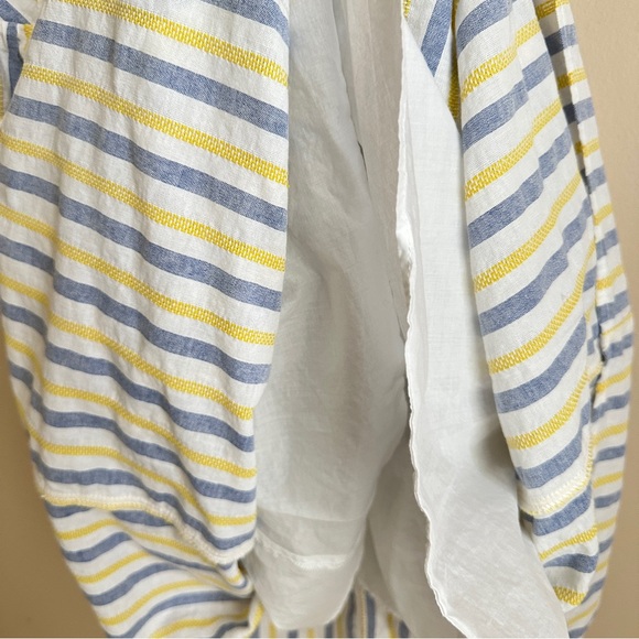 Vince Camuto Sleeveless Stripe Midi Dress Size 14 - Picture 4 of 11